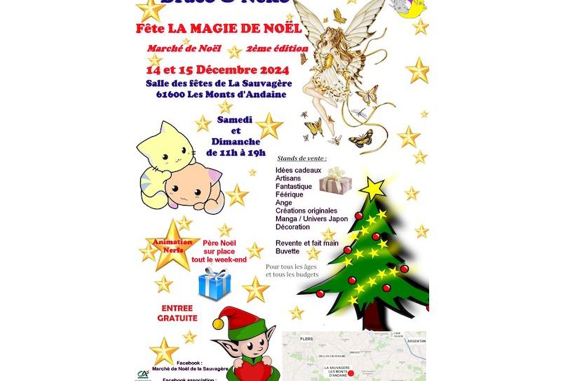 Affiche Draco neko – Noël Sauvagère 2024