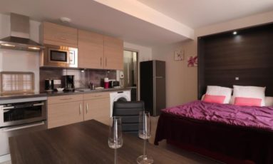 Gîte Lodges Spa du Mont Brûlé - Fuschia